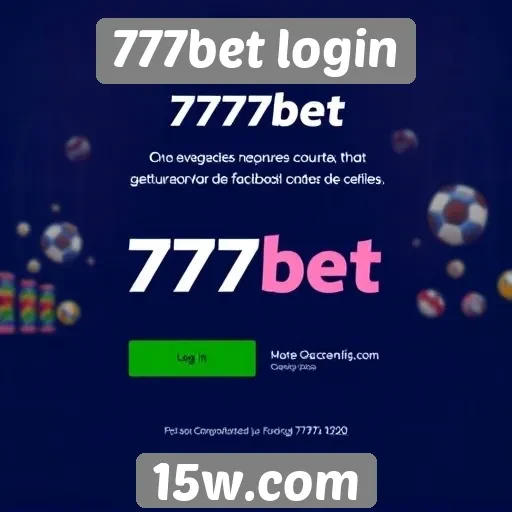 Análise das opções de login no site 777bet